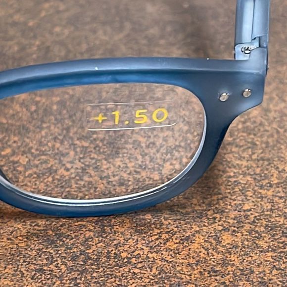 Ann Taylor Factory Designer Blue/Green Primer Women's Reading Glasses +1.50 NWOB - Picture 4 of 12